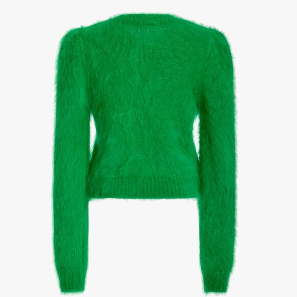 Runway Ulla Johnson  Aisha fuzzy angora-blend knit cardigan Size S/M NEW - Picture 11 of 13